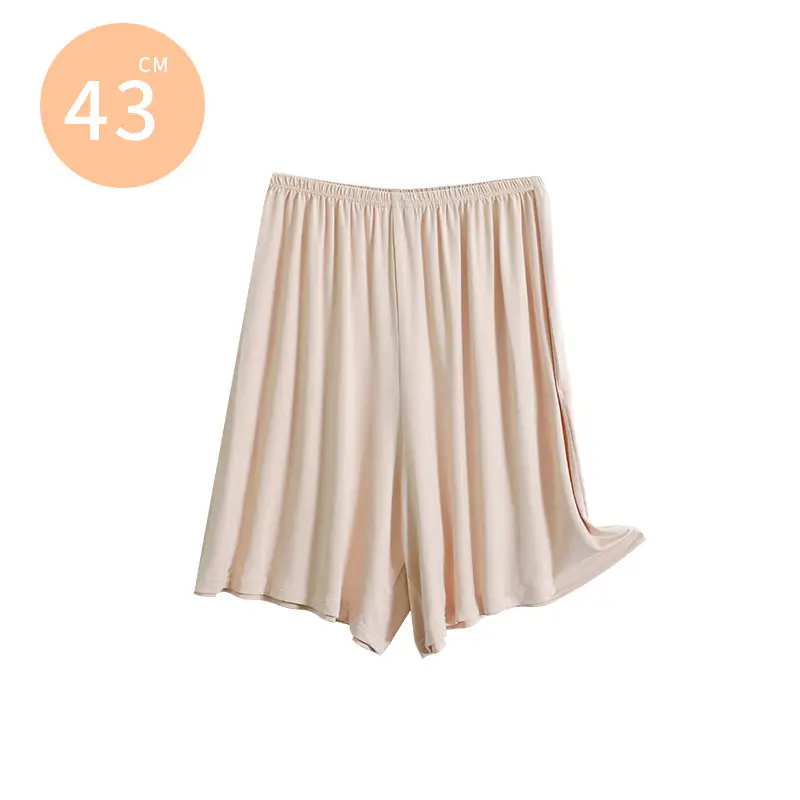 White Anti-See-Through Shorts for Women - Image 3