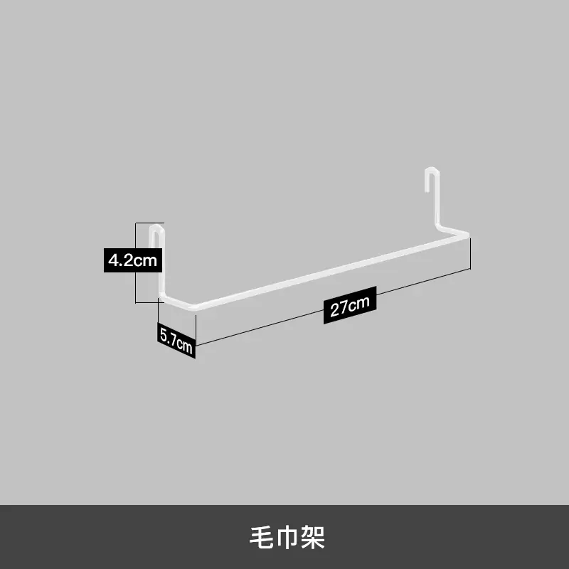Wall-Mounted Stainless Steel Kitchen Rack 30cm x 9cm - Image 8