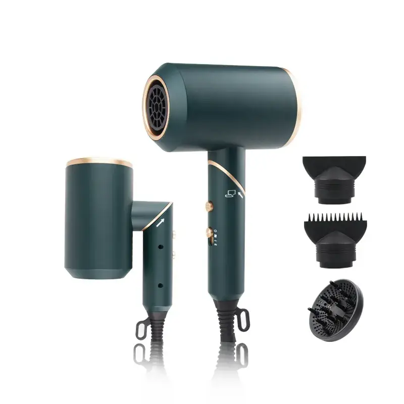 Cross-border folding negative ion hair dryer for salon use - Image 9