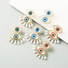 Devil's Eye Exaggerated Earrings Women 2023 New — feature 11