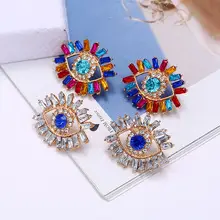 Devil's Eye Exaggerated Earrings Women 2023 New — feature 5