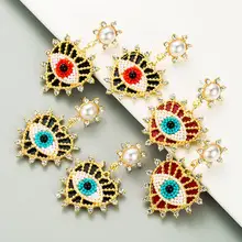 Devil's Eye Exaggerated Earrings Women 2023 New — feature 9