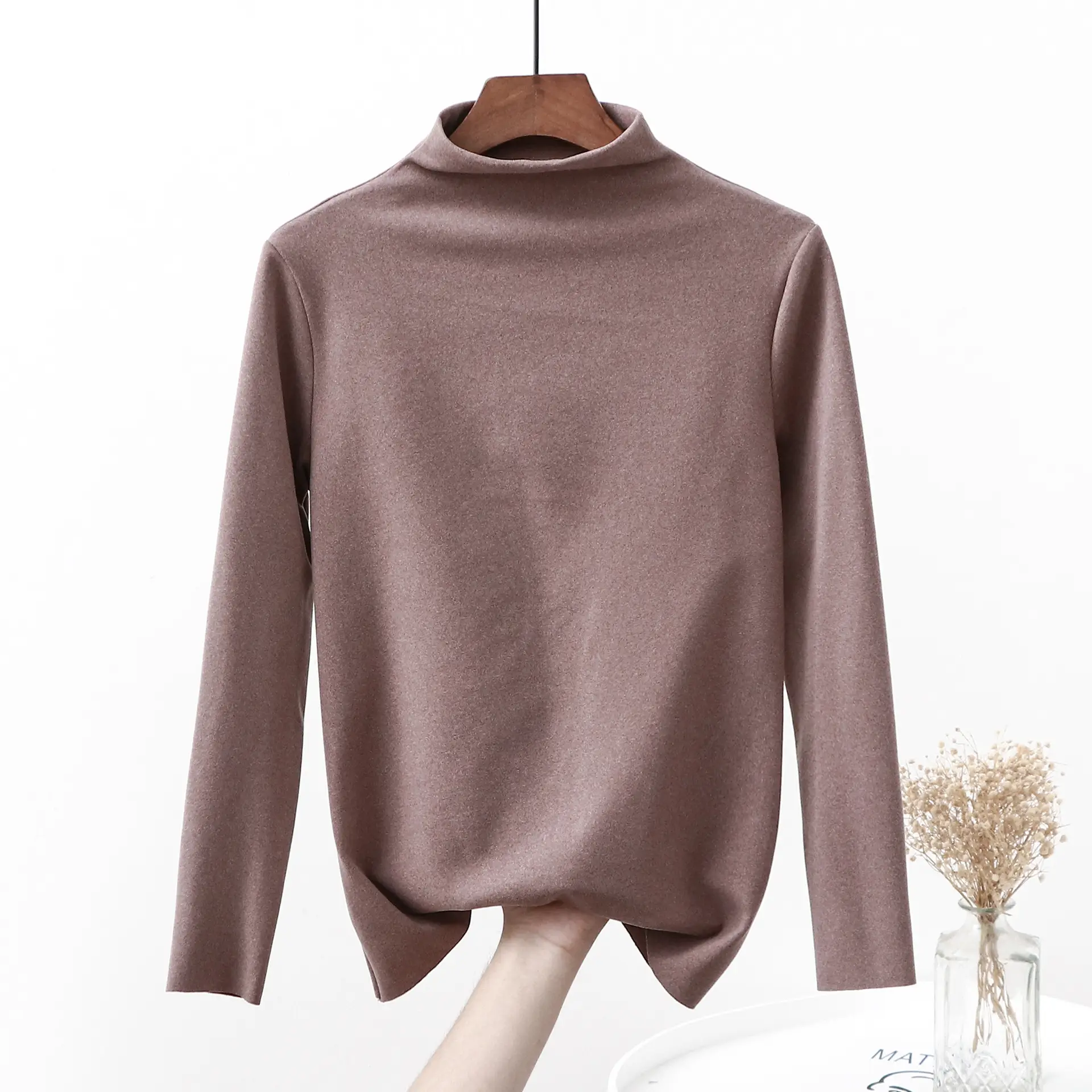 Women Black Velvet Long Sleeve Top Extra Large