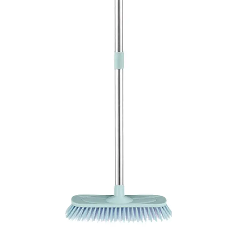 Pink Triangular Floor Brush for Bathroom Tiles Cleaning - Image 10