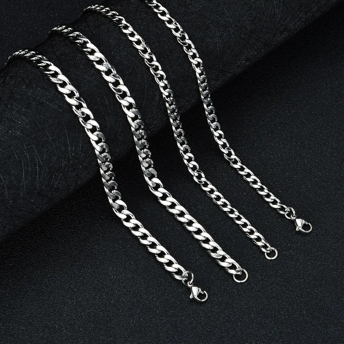 Stainless Steel Hip Hop Necklace for Men - Image 2