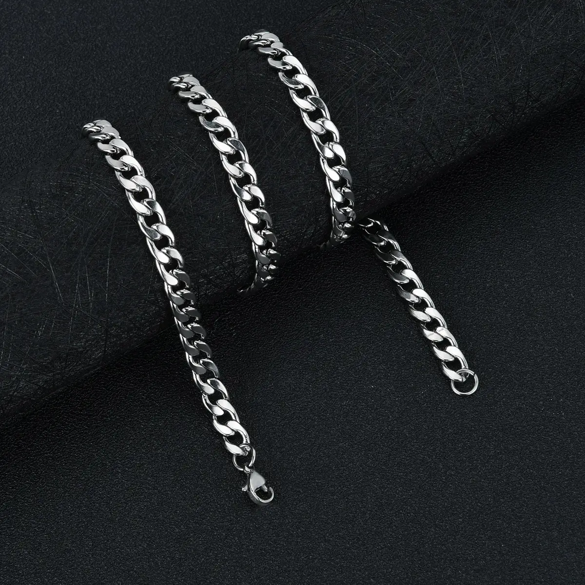 Stainless Steel Hip Hop Necklace for Men — feature 4