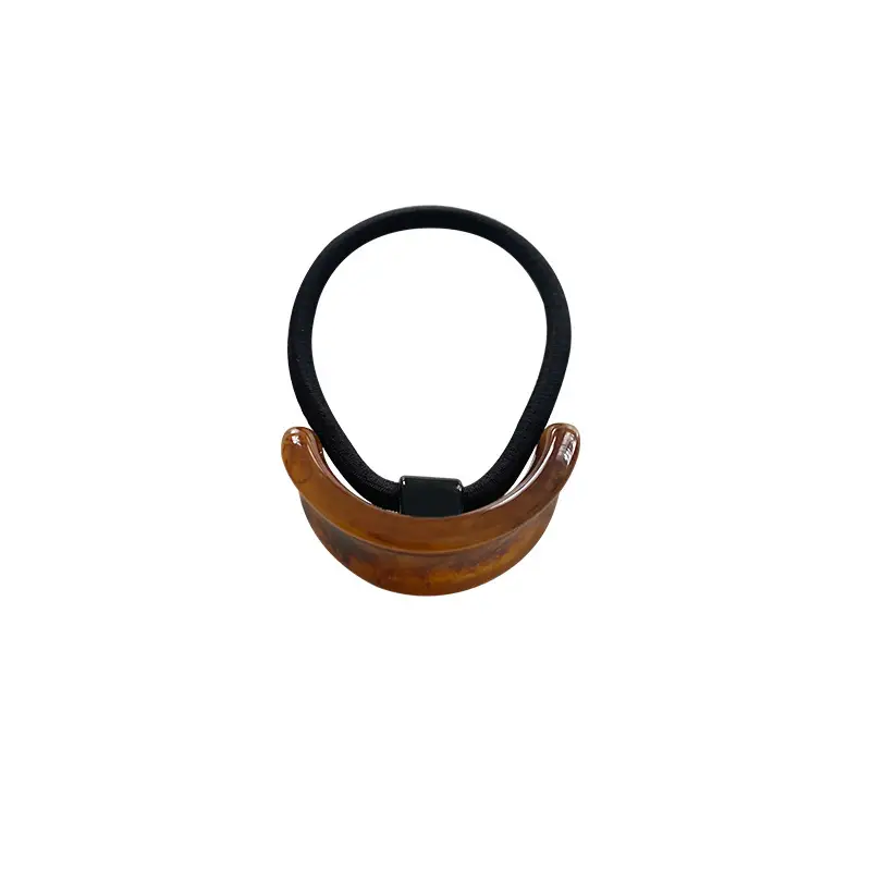 Korean Dynasty Hair Rope Half Ring Acetic Acid - Image 13
