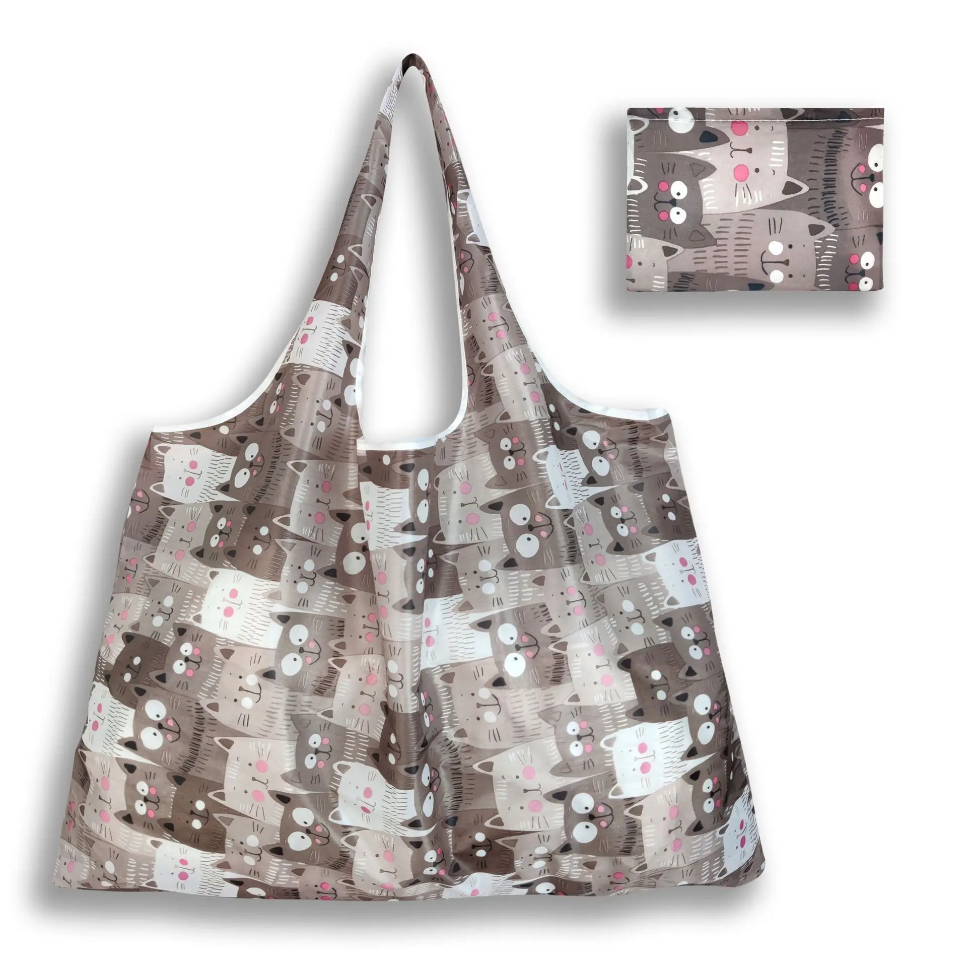 Printed Star Cloth Shopping Bag One Shoulder Large Capacity - Image 45