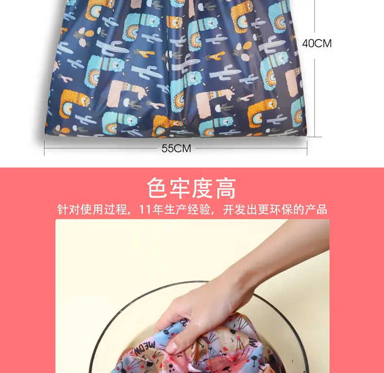 Printed Star Cloth Shopping Bag One Shoulder Large Capacity — feature 16