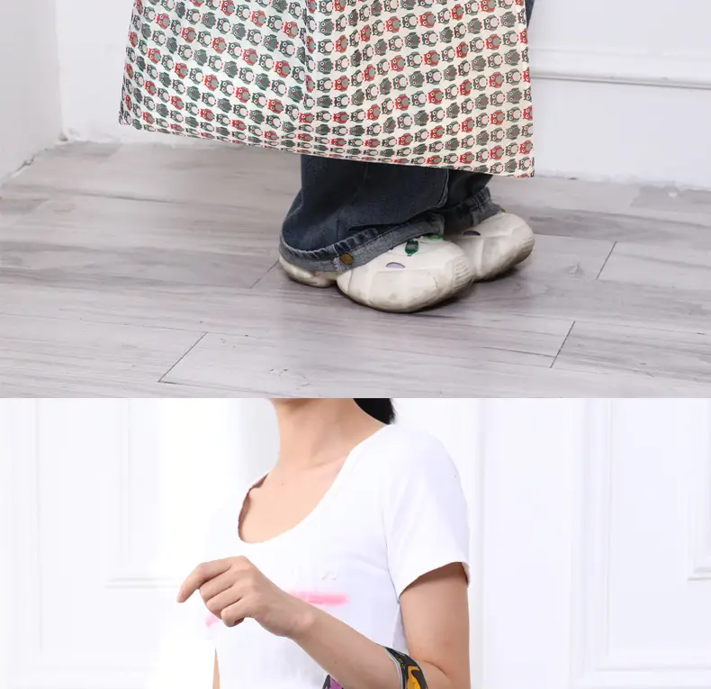 Printed Star Cloth Shopping Bag One Shoulder Large Capacity — feature 20