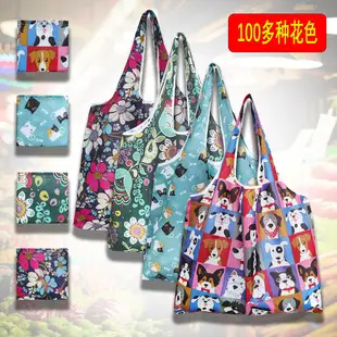 Printed Star Cloth Shopping Bag One Shoulder Large Capacity — feature 3