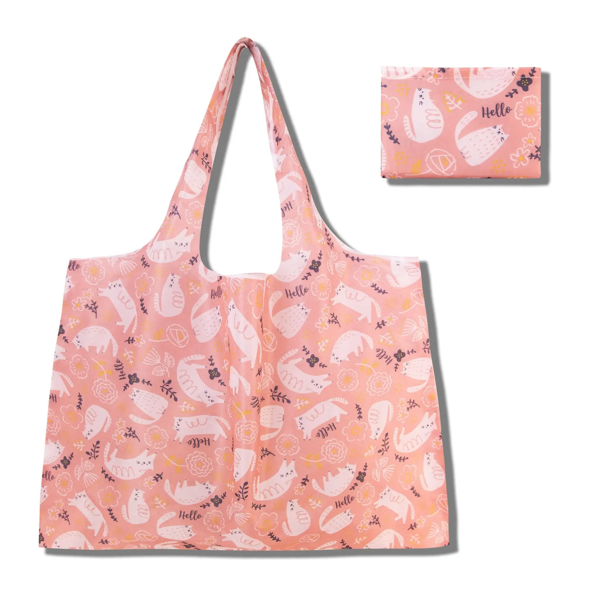 Printed Star Cloth Shopping Bag One Shoulder Large Capacity - Image 29