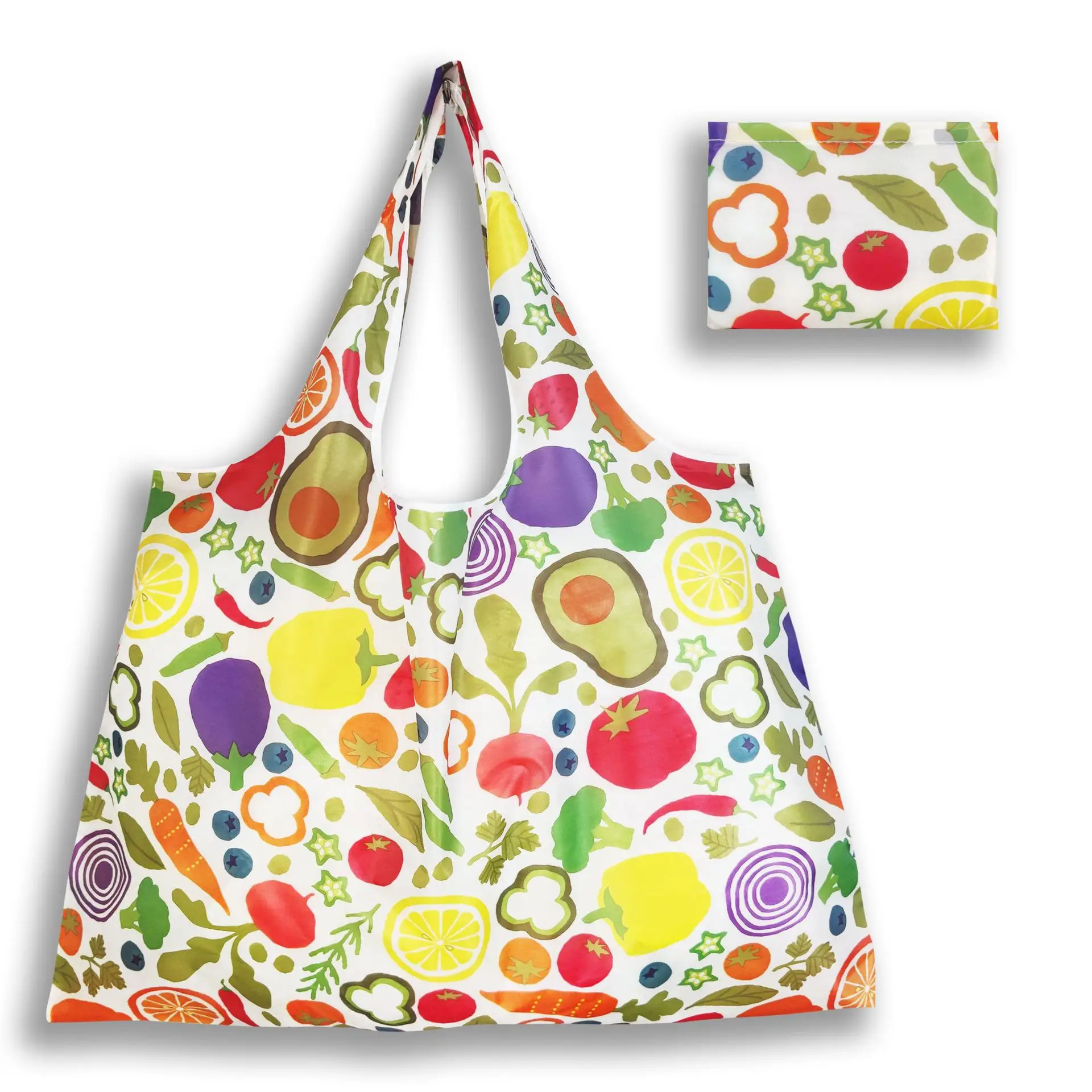 Printed Star Cloth Shopping Bag One Shoulder Large Capacity - Image 3