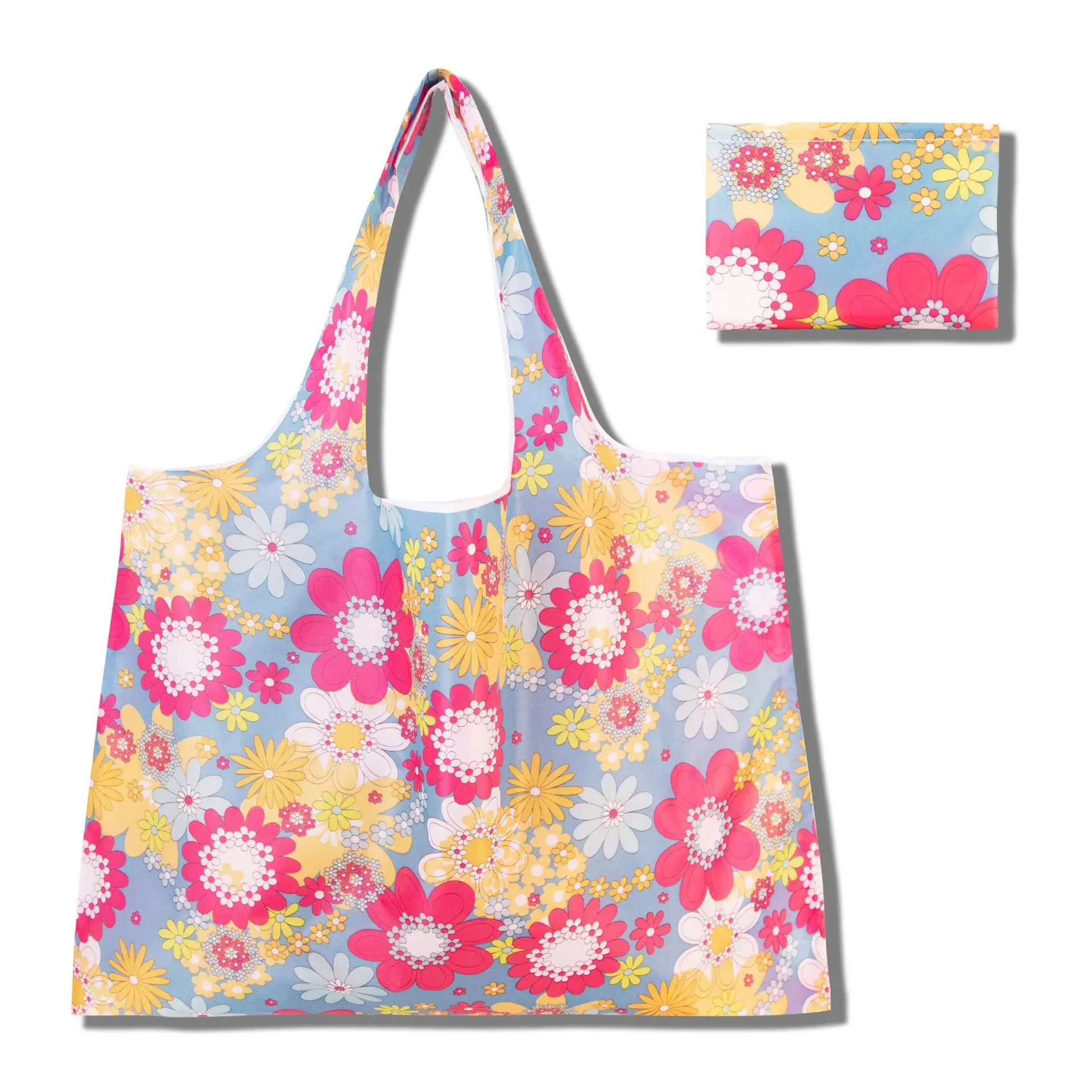 Printed Star Cloth Shopping Bag One Shoulder Large Capacity - Image 30