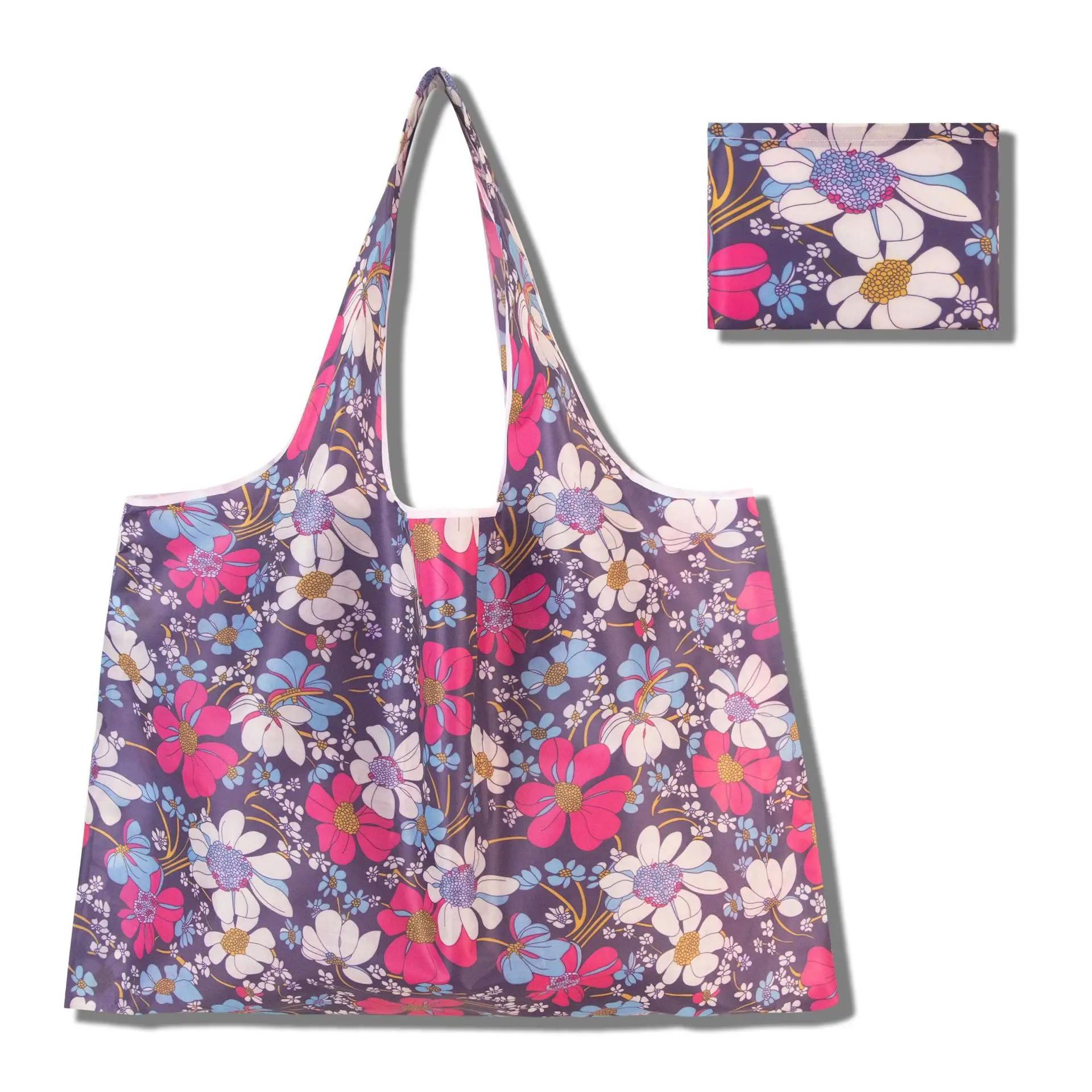 Printed Star Cloth Shopping Bag One Shoulder Large Capacity - Image 36