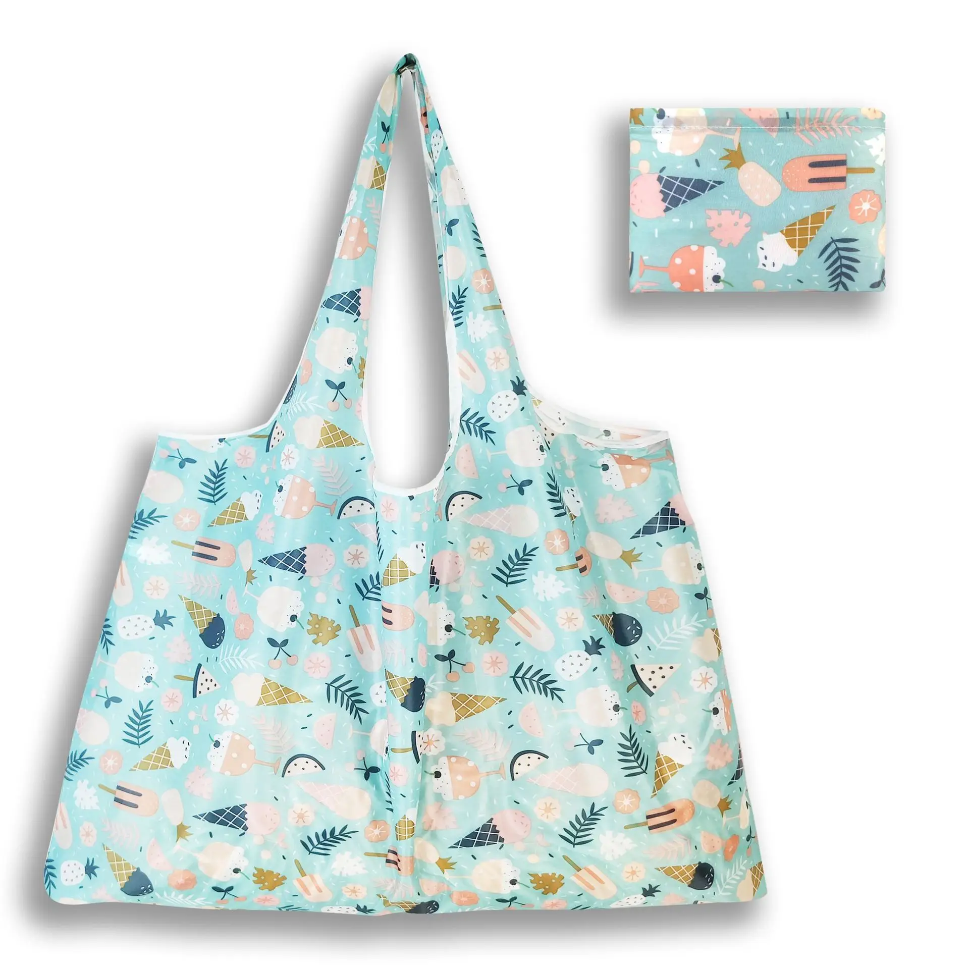 Printed Star Cloth Shopping Bag One Shoulder Large Capacity - Image 6
