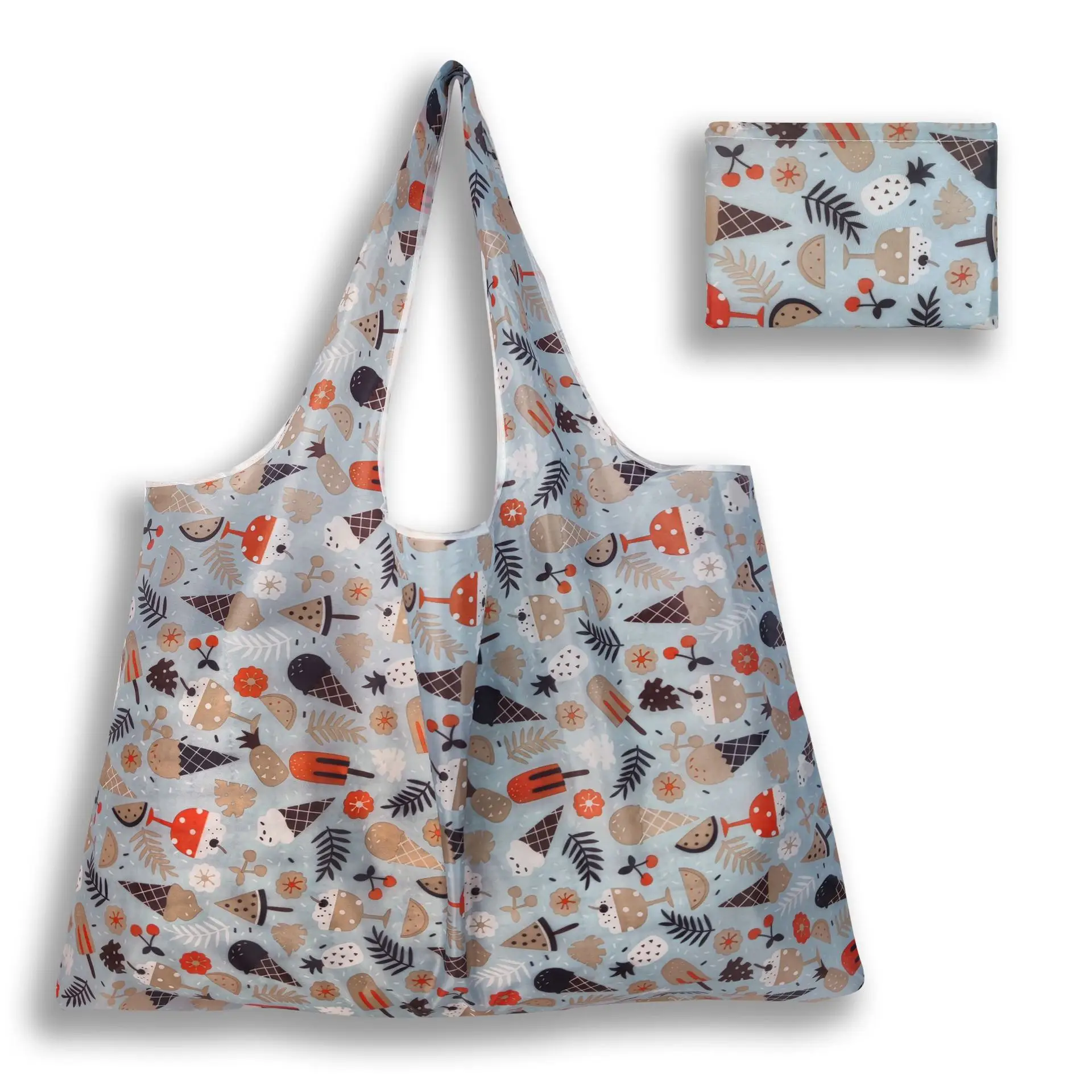 Printed Star Cloth Shopping Bag One Shoulder Large Capacity - Image 9
