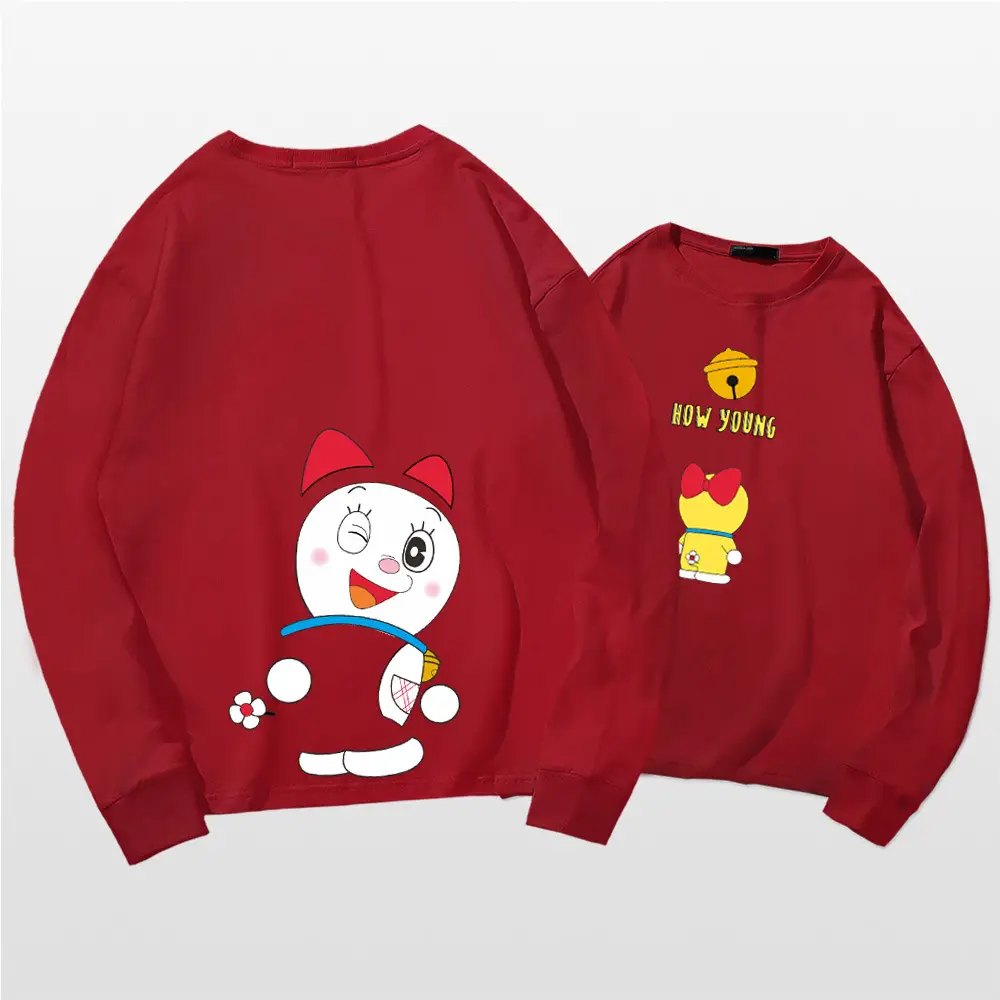Doraemon Cotton Long Sleeve T-Shirt Navy Blue - Image 20