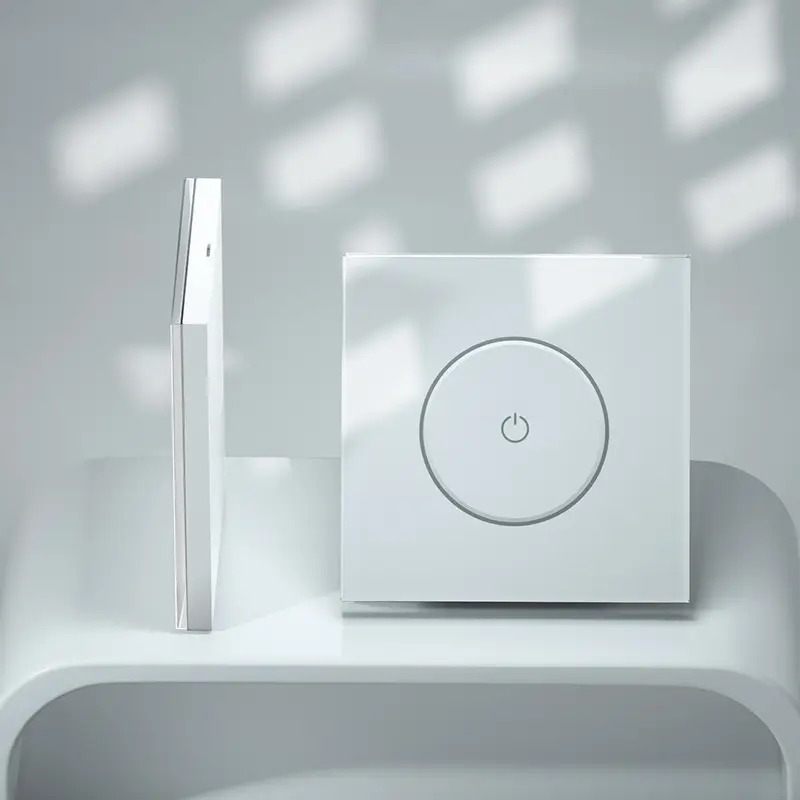 Smart switch panel Voice Touch graffiti wifi switch mobile phone remote control 86 European gauge has been connected to Mijia