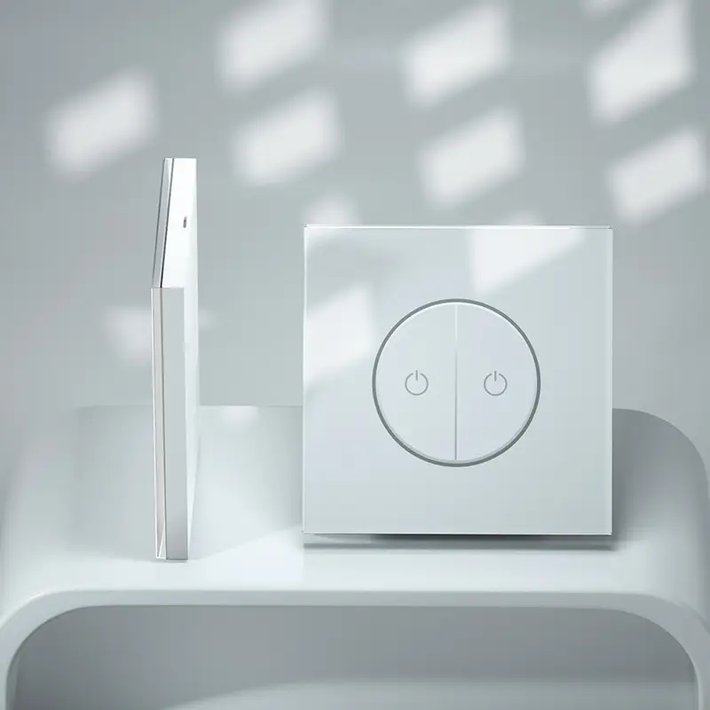 Smart switch panel Voice Touch graffiti wifi switch mobile phone remote control 86 European gauge has been connected to Mijia
