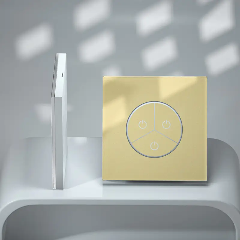 Smart switch panel Voice Touch graffiti wifi switch mobile phone remote control 86 European gauge has been connected to Mijia