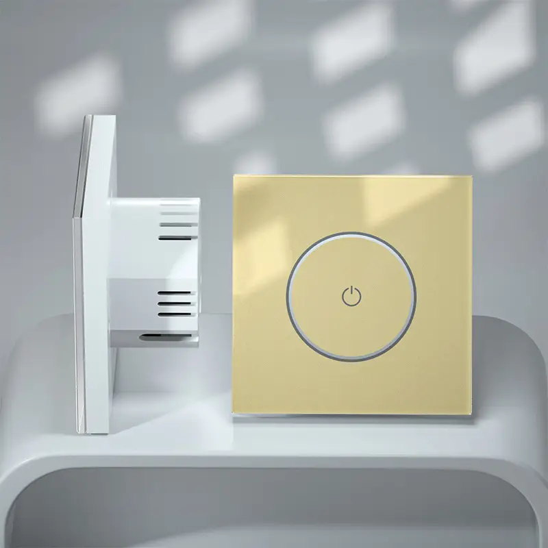 Smart switch panel Voice Touch graffiti wifi switch mobile phone remote control 86 European gauge has been connected to Mijia