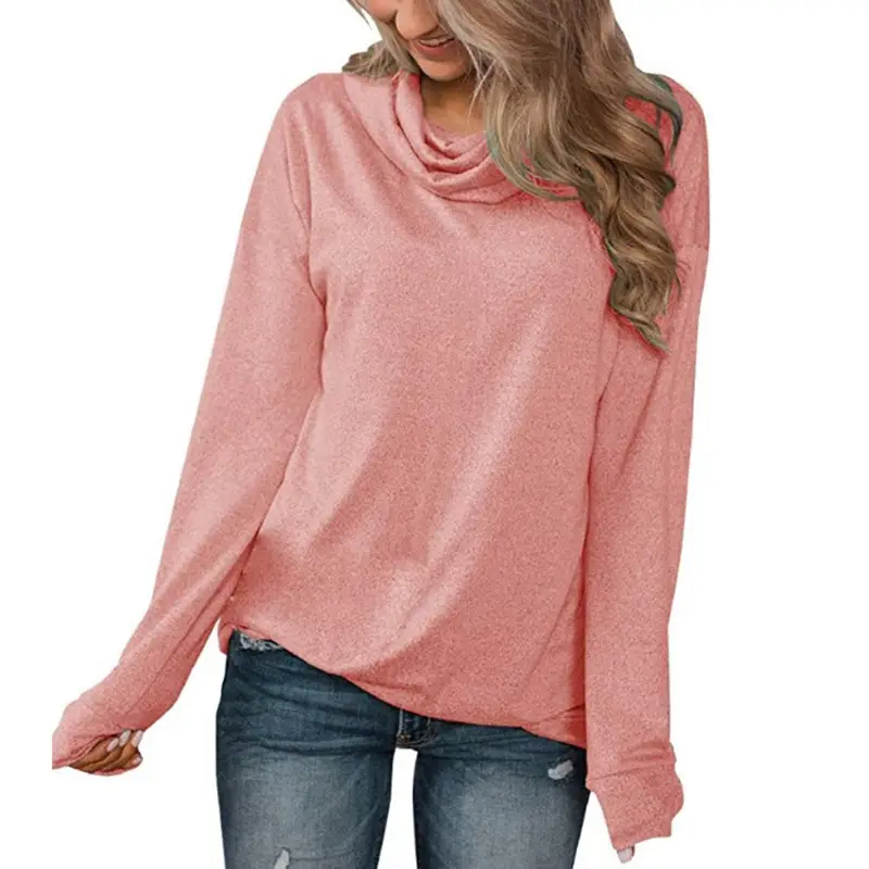 2025 Women's White Long Sleeve Pullover T-Shirt - Image 3