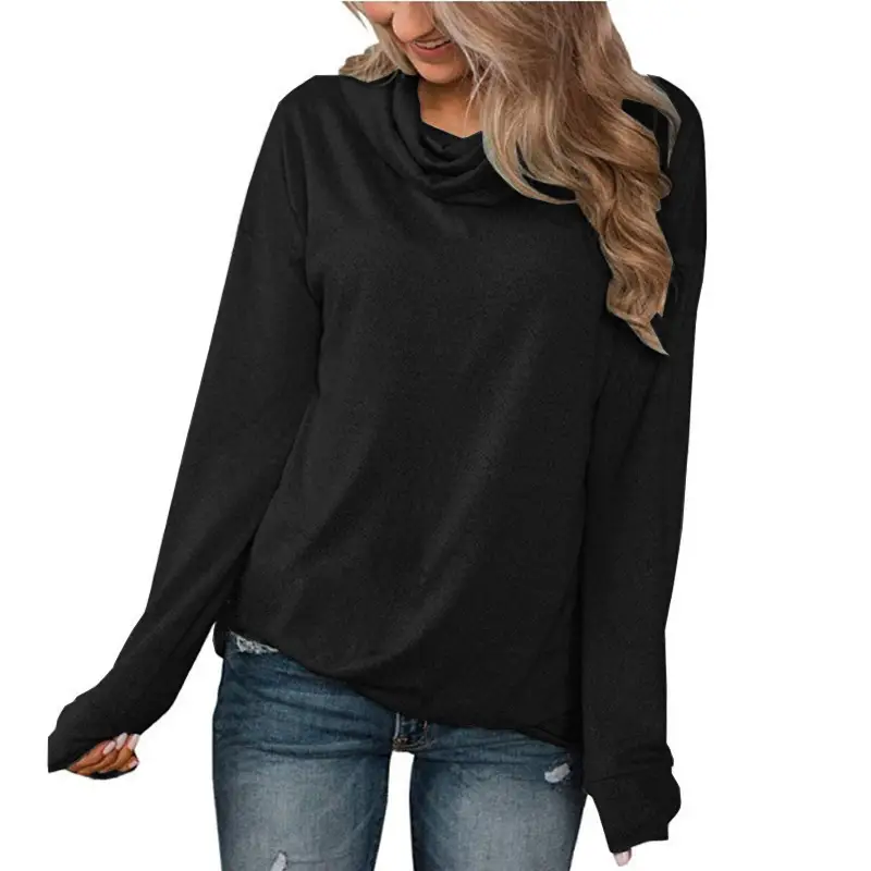 2025 Women's White Long Sleeve Pullover T-Shirt - Image 8