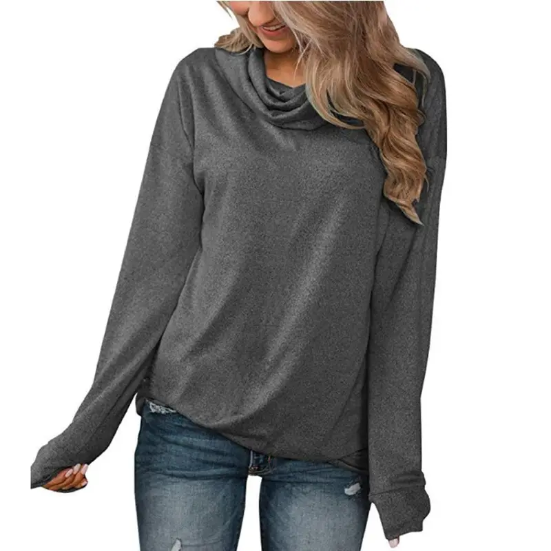 2025 Women's White Long Sleeve Pullover T-Shirt — feature 12