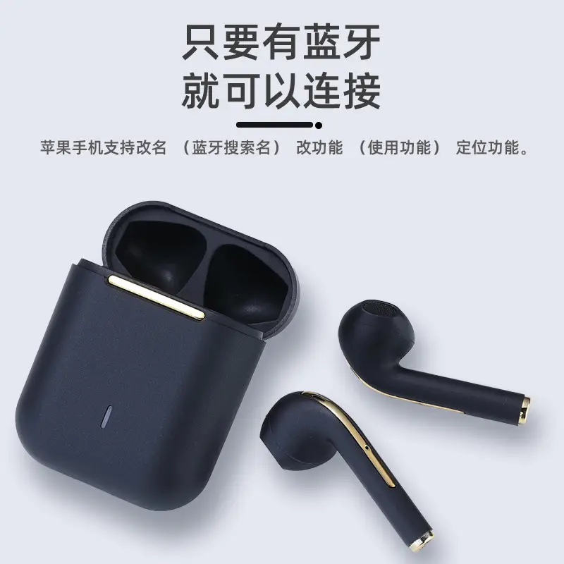 Wireless Bluetooth Earphones with Long Handle & Charging Case - Image 7