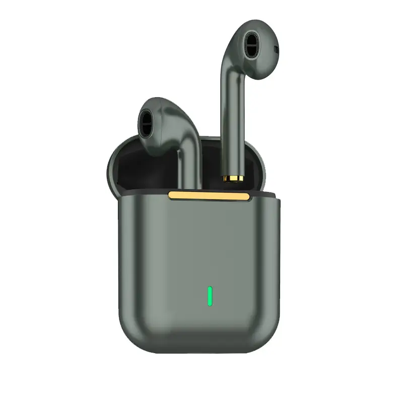 Wireless Bluetooth Earphones with Long Handle & Charging Case - Image 9