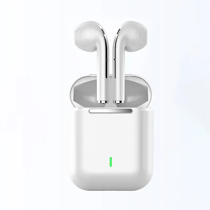 Wireless Bluetooth Earphones with Long Handle & Charging Case - Image 2