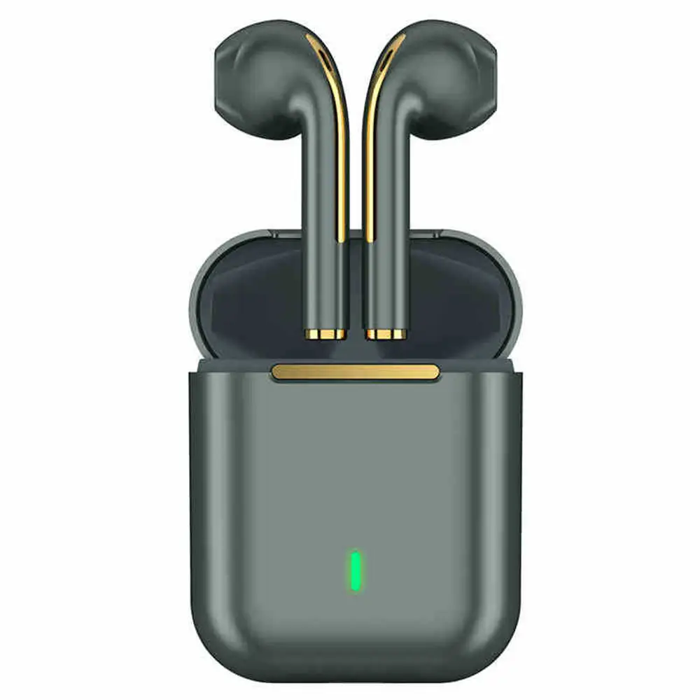 Wireless Bluetooth Earphones with Long Handle & Charging Case - Image 3