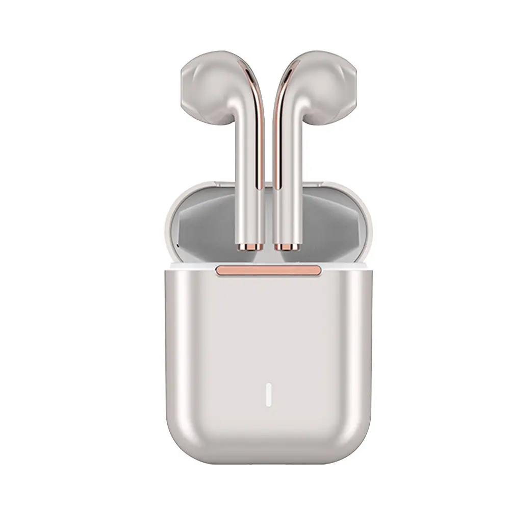 Wireless Bluetooth Earphones with Long Handle & Charging Case - Image 4