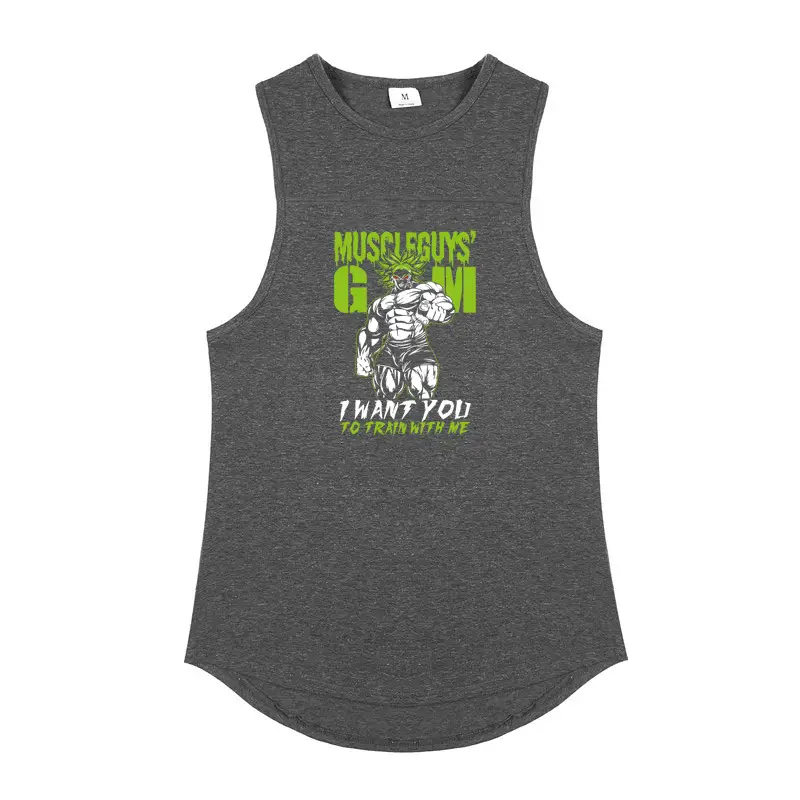Super Arthur Anime Men's White Sleeveless T-Shirt - Image 2