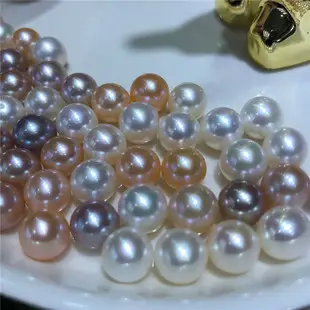 Freshwater Pearl Round Beads 6-10mm Loose Beads — feature 3