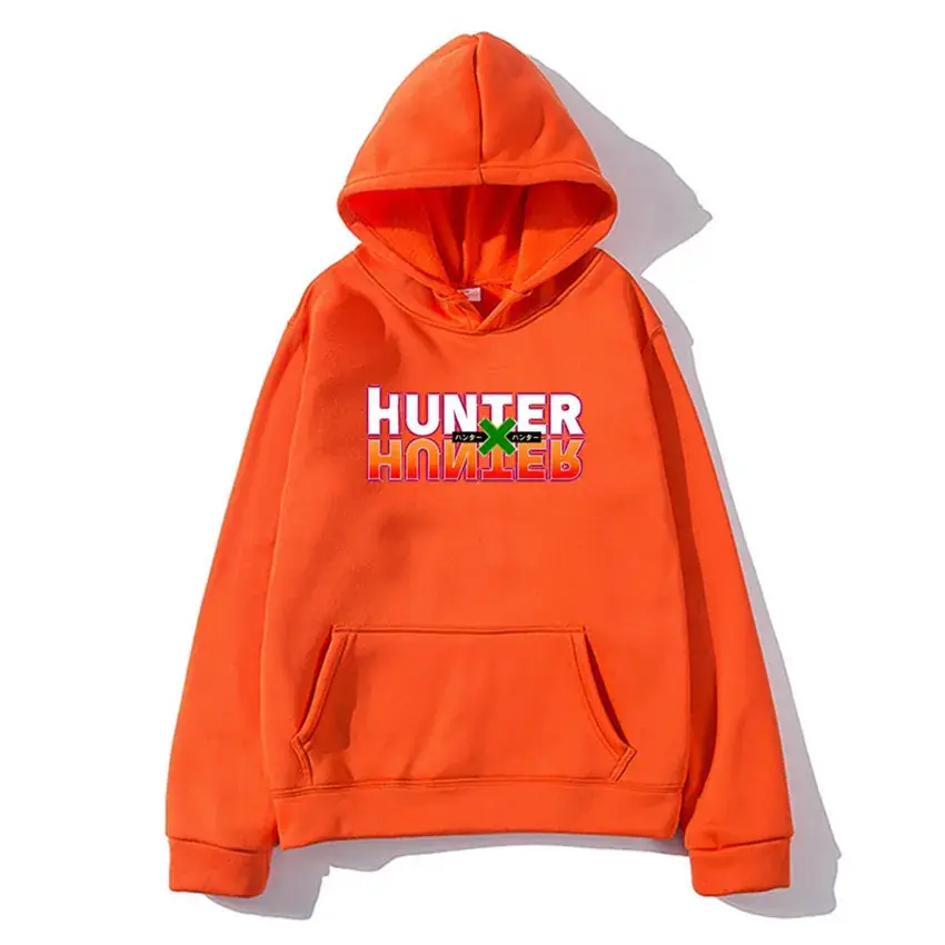 Men's Black Hunter Hoodie with Red Graphic - Image 11