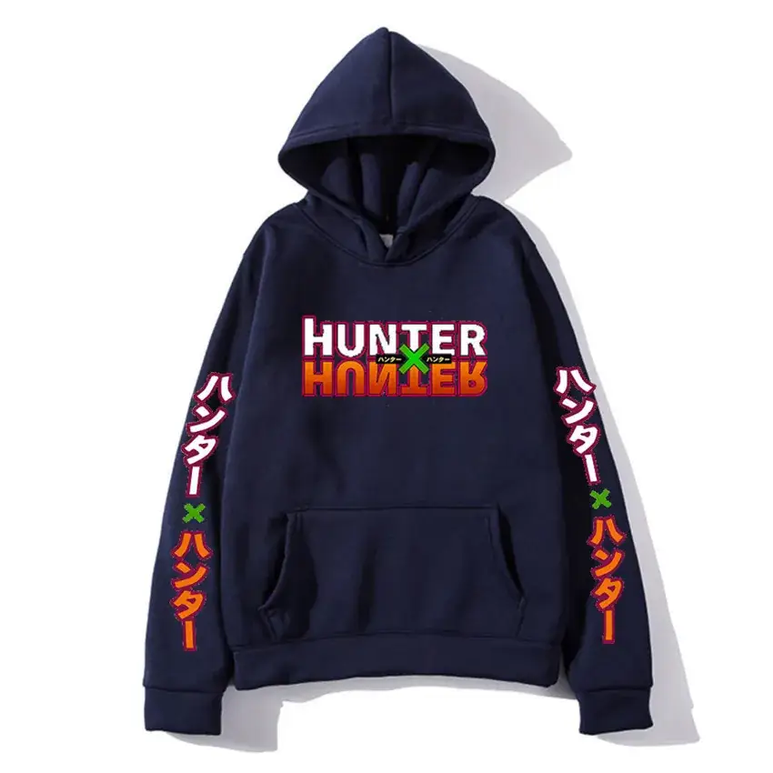 Men's Black Hunter Hoodie with Red Graphic - Image 21