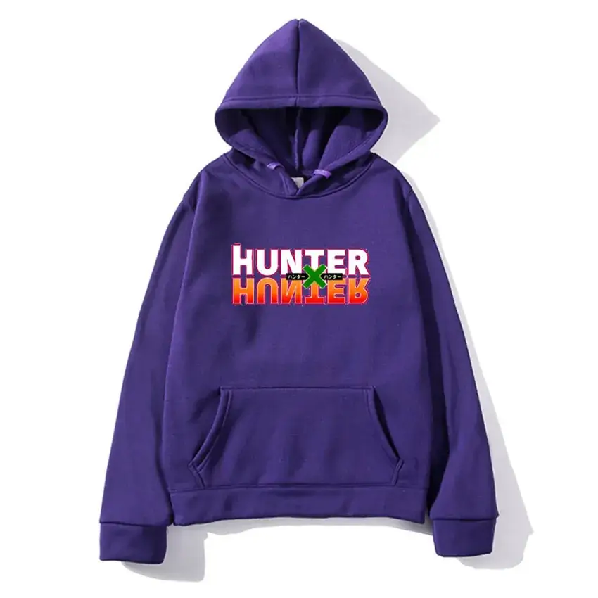Men's Black Hunter Hoodie with Red Graphic - Image 5
