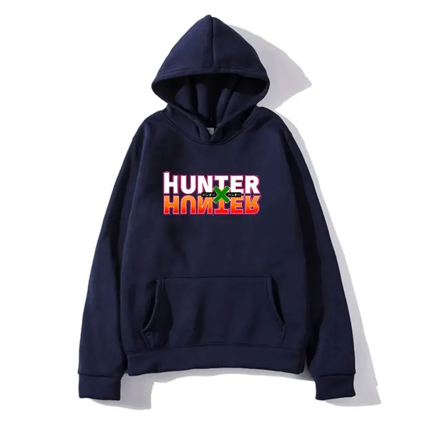 Men's Black Hunter Hoodie with Red Graphic - Image 9