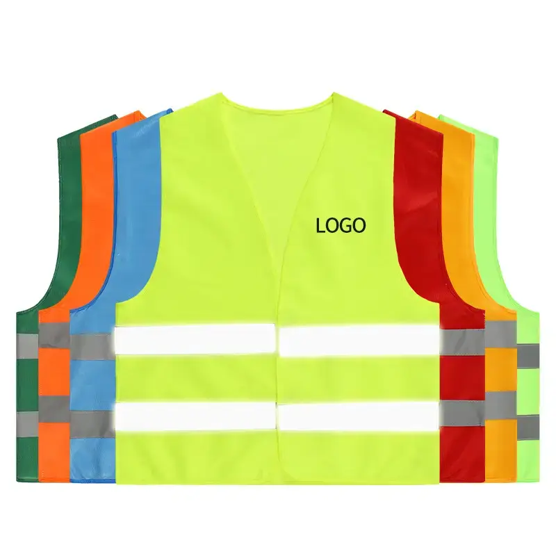 Reflective Engineering Vest Multi-Pocket Men High Visibility - Image 7