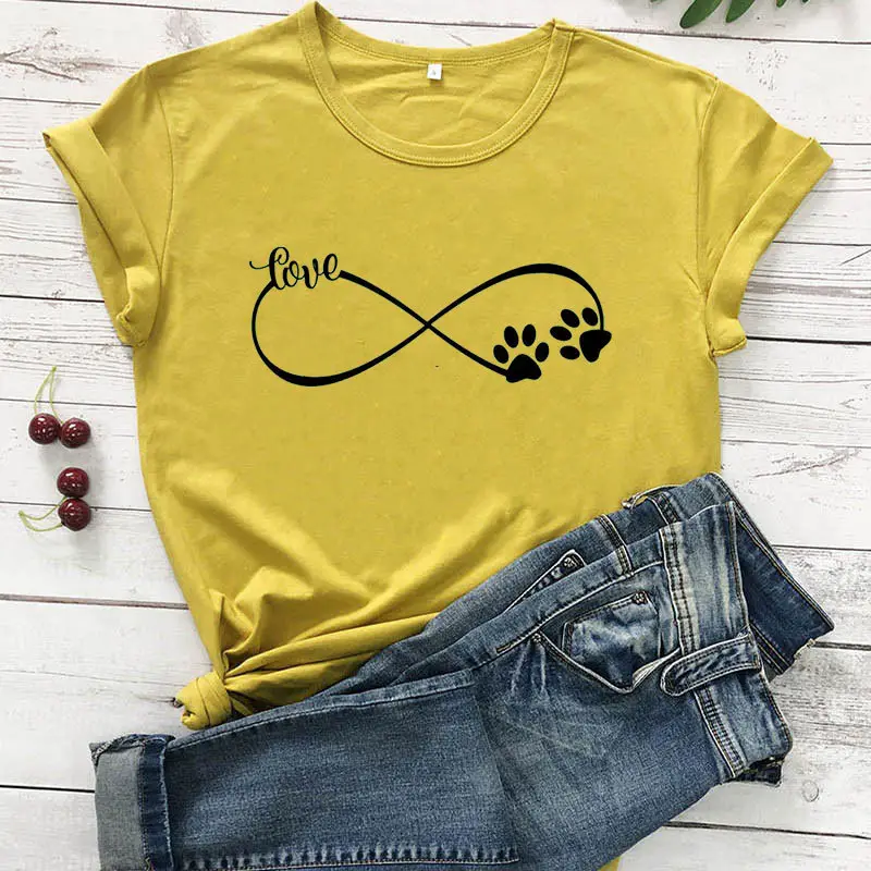 Love Graphic T-Shirt Green Short Sleeve - Image 8