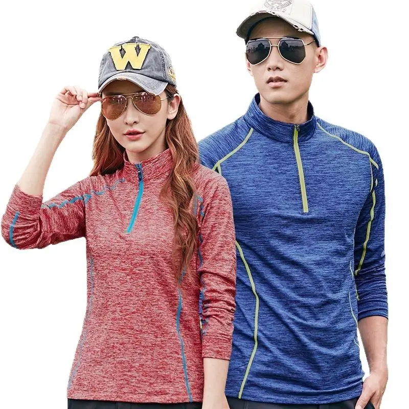 Women Purple Running Top Quick-Drying Stretch Fit - Image 13