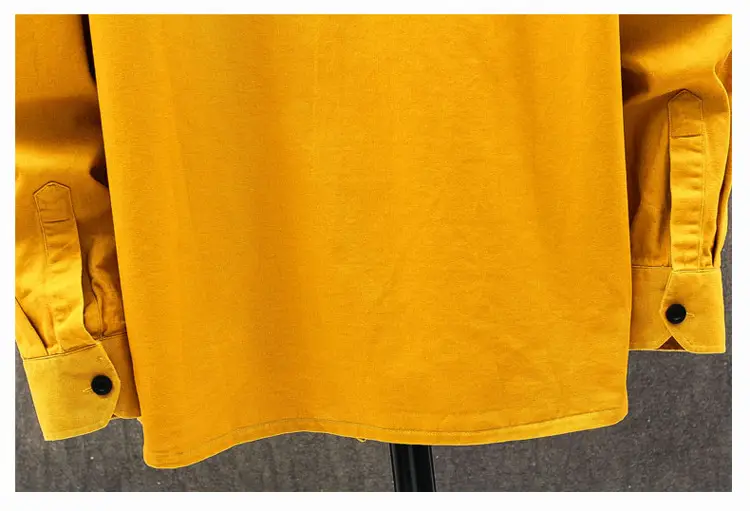Men's Light Blue Long Sleeve Shirt Autumn Wear — feature 34
