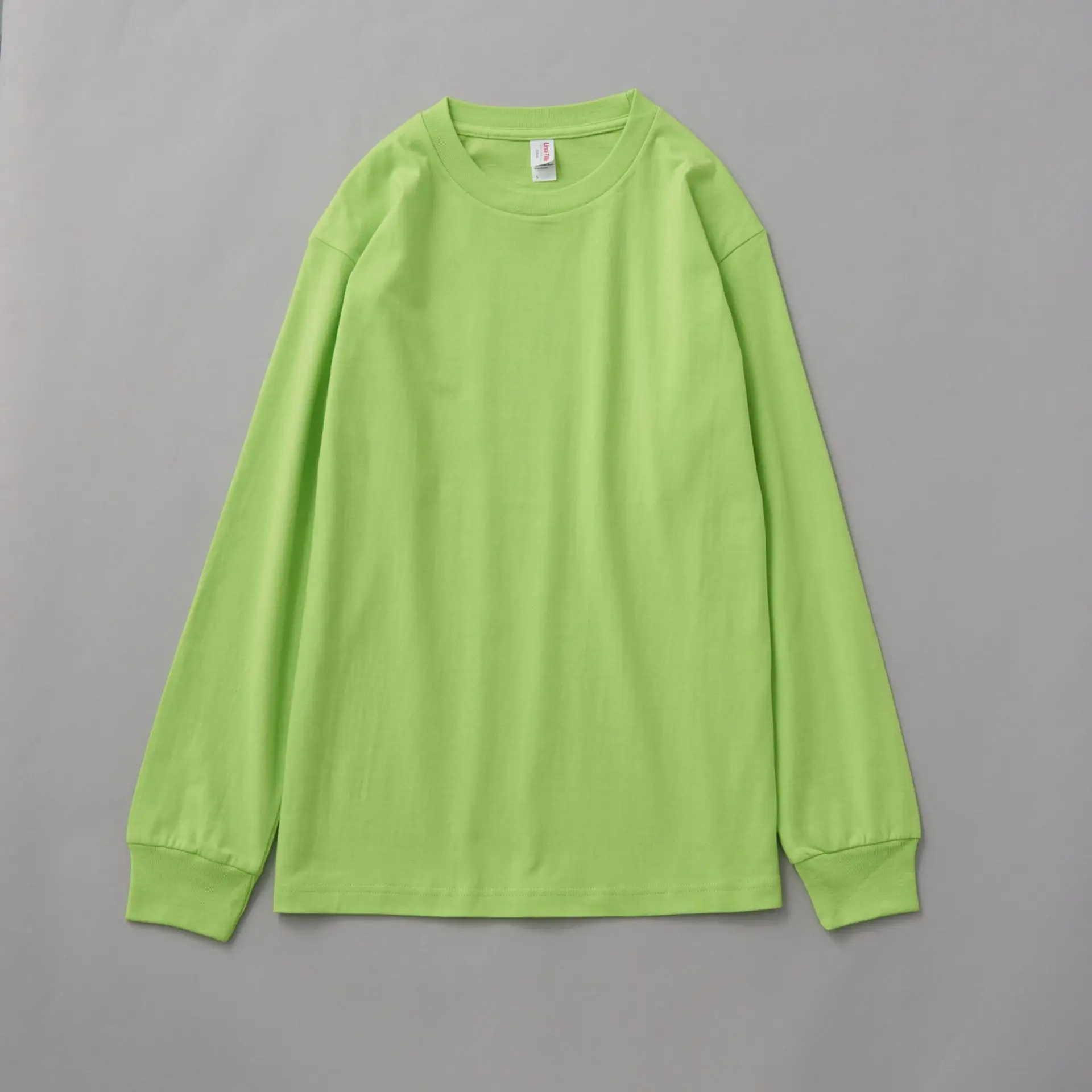 100% Cotton Light Purple Long Sleeve Pullover
