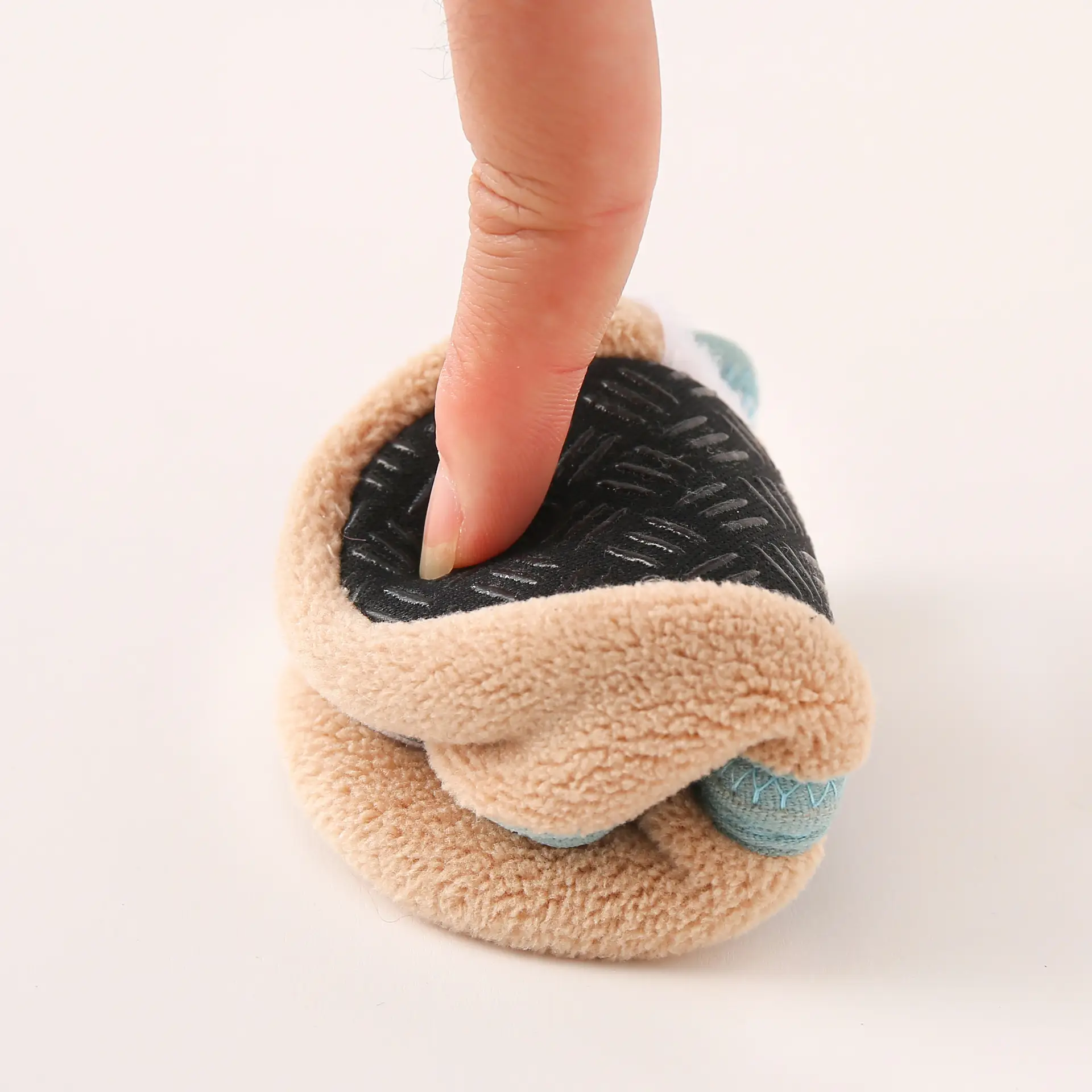 Autumn Winter Fleece Lined Cartoon Baby Shoes for Toddlers