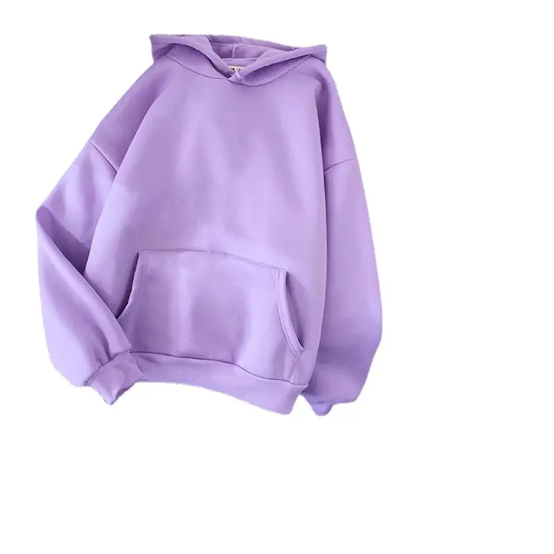 White Hoodie Women's 2 Temu Pure Color - Image 14