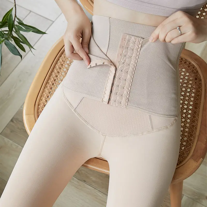 High-Waisted Translucent Butt-Lifting Leggings for Women - Image 4