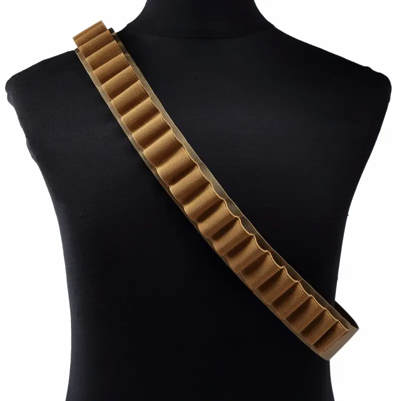 27-Hole Hunting Storage Belt with Blue Accents - Image 2