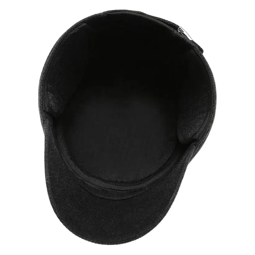 Men's Winter Flat Cap Cold Proof Warm Ear Protection